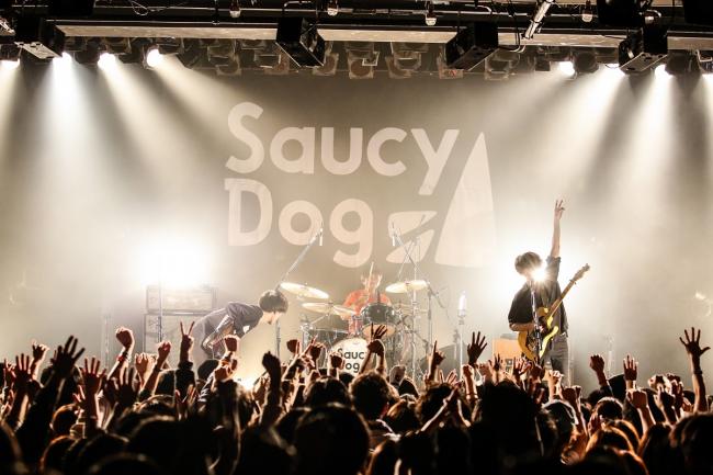 Saucy Dog 撮影=白石達也
