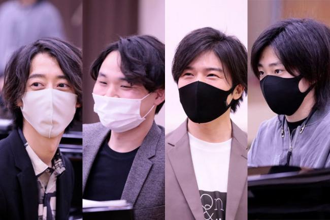 左から 角野隼斗、髙木竜馬、大井健、紀平凱成