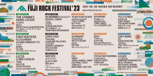 『FUJI ROCK FESTIVAL’23』