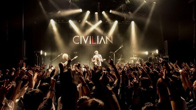 Civilian キャリア最大キャパとなるマイナビblitz赤坂でのライブを発表 ライブ セットリスト情報サービス Livefans ライブファンズ